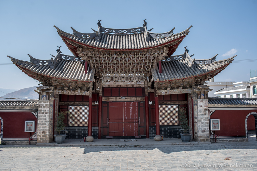Picture: Large Wenmiao and Wumiao complex.