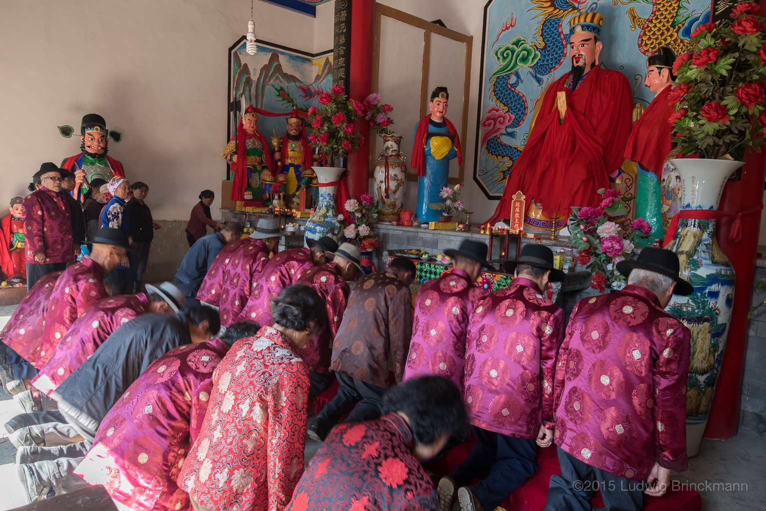 Picture: Ancient Daoist temple music performed in Dali.