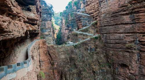 Picture: The limestone cliffs near Jiyi.