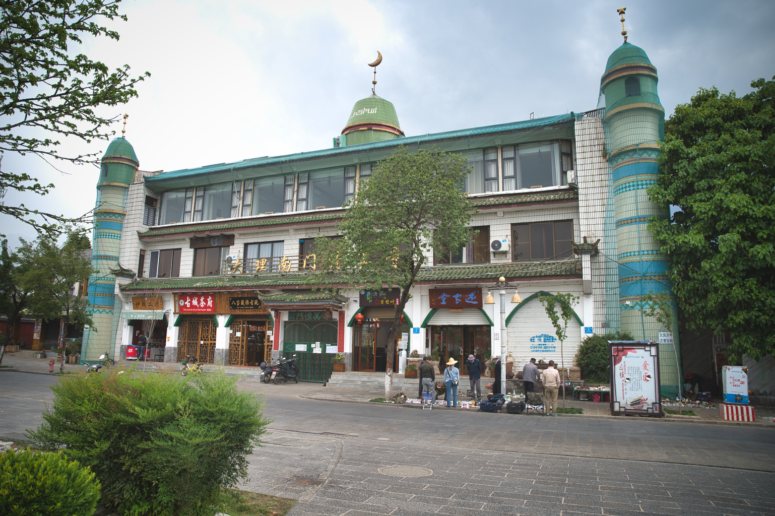 Picture: Dali's main mosque was rebuilt in a classic reform-era style.