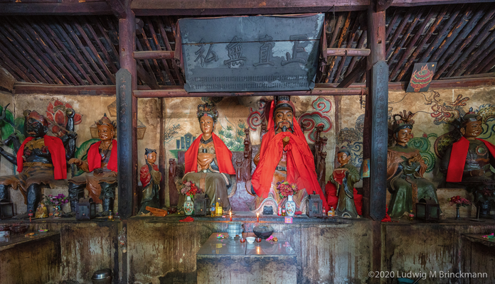 Picture: Yinqiao Village. Benzhu Temple