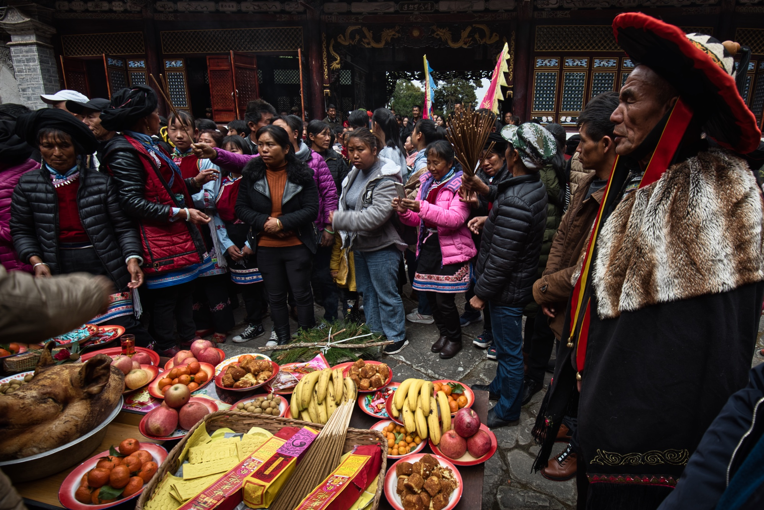 Picture: Daoist temple mountain and a centre of Yi culture.