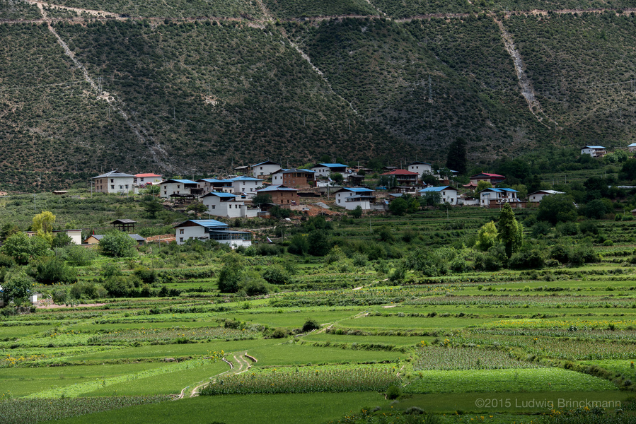 Picture: Famous for its black pottery, Tangdui lies in a small valley depression north of Xianggelila.