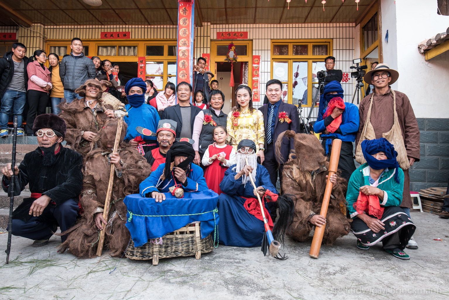 Picture: Erzige is perhaps the most ancient extant Bai folk play, enacted in a small region of Yunlong county for weddings.