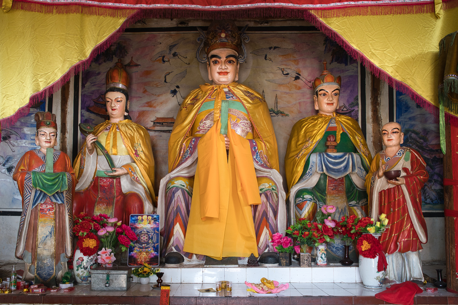 Picture: Temple dedicated to Tangmei Holy Mother. 