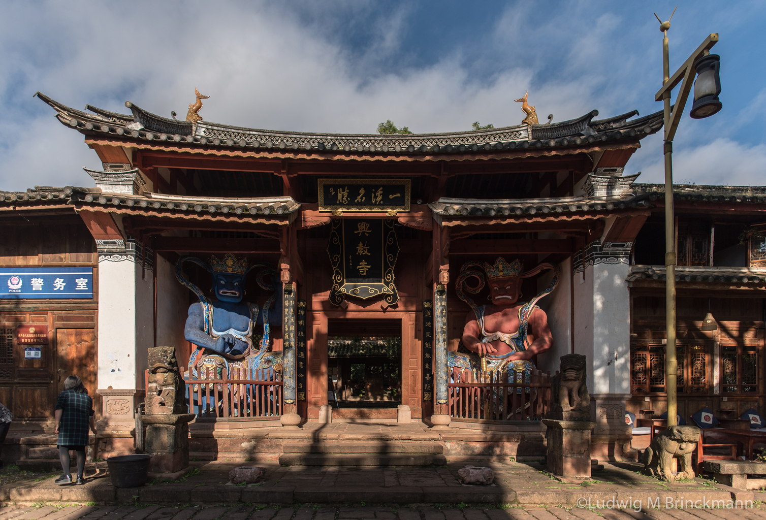 Picture: Shaxi's Xingjiao Temple is one of the oldest temples in Yunnan surviving.