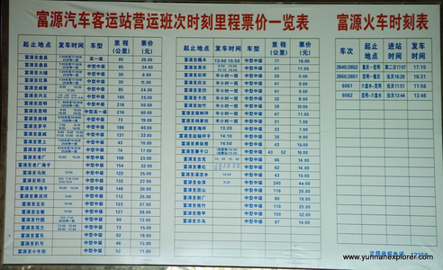 Fuyuan Busterminal 富源客运站