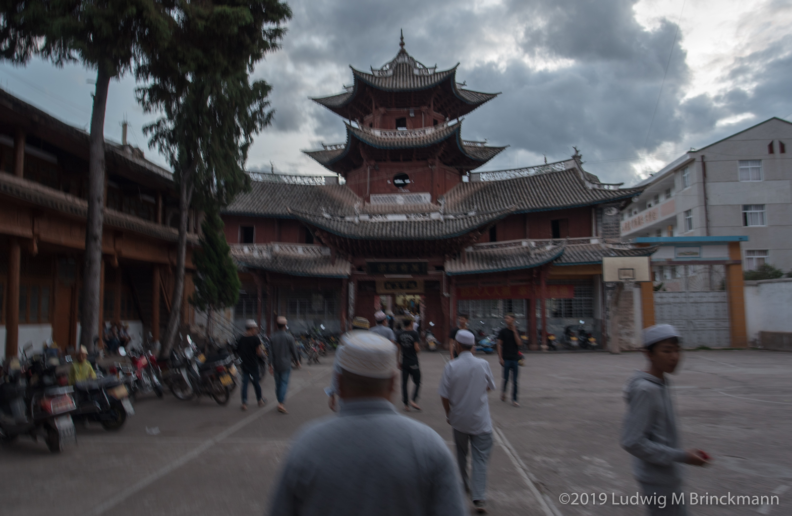 Picture: Mosque in the village where the Du Wenxiu Uprising began.