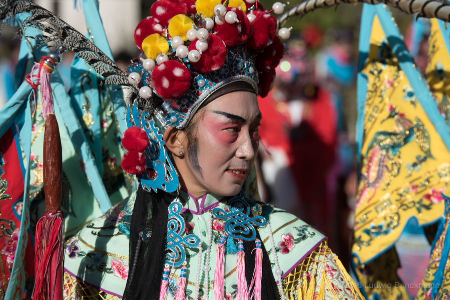 Picture: An ancient Bai folk play form, preserved in Yunlong county.