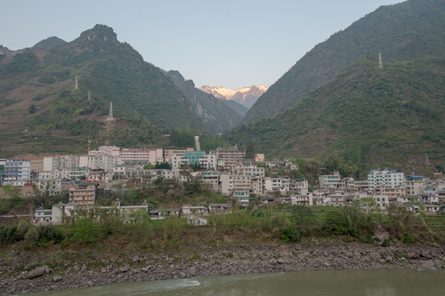 Picture: View towards the Burmese border.